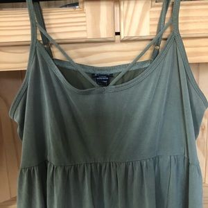 Olive Green torrid top size 0